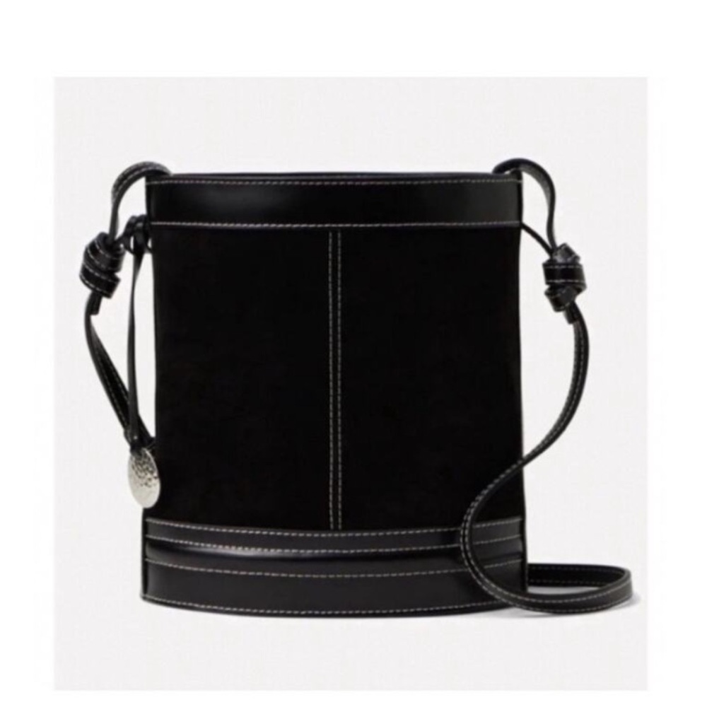 STAUD Anita Suede Bucket Bag.